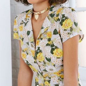 Urban Outfitters Floral Romper